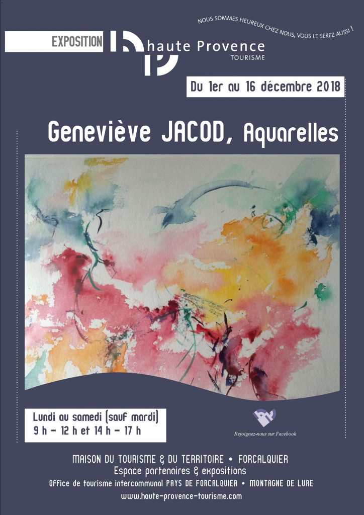 Affiche A3 JACOD Bleue