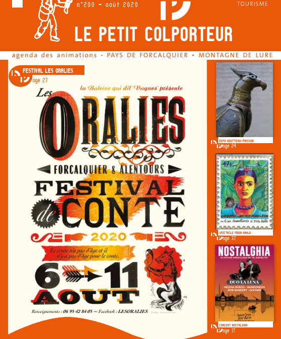 Le Petit Colporteur – Août 2020